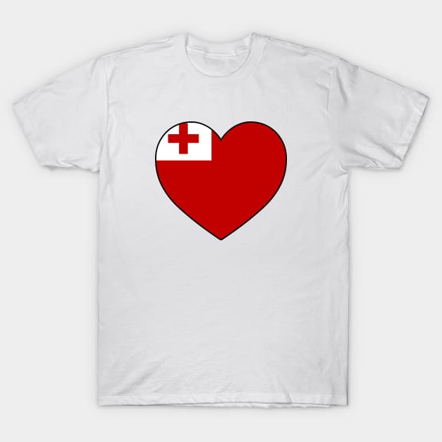 Heart - Tonga T-Shirt by Tridaak